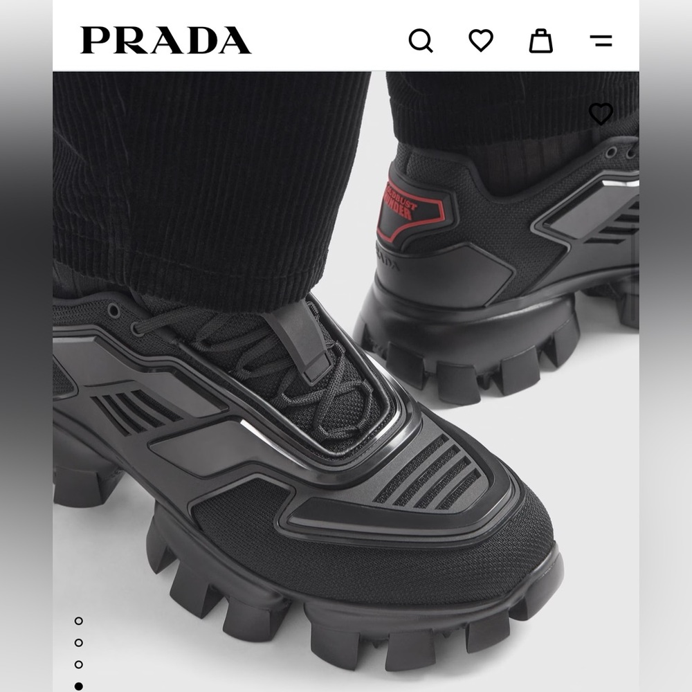 Prada Cloudbust Thunder Technical Fabric sneakers - Picture 1 of 11